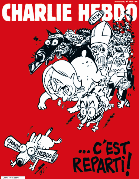 Autocensure Charlie Hebdo